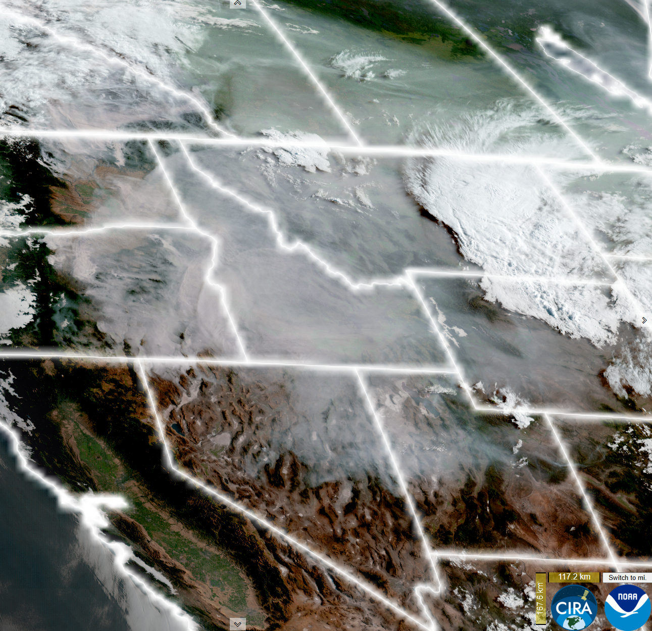 Satellite Imagery western US